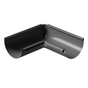 Docke STAL PREMIUM Угол внутренний 90 D125 (Снято с производства) Графит (RAL 7024)