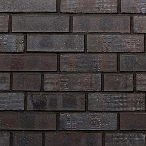 Облицовочная плитка Westerwalder Klinker KLINKER BRICK 240х71х15мм 0,667м2/уп. WK85KS Eisenschmelz-Schwarzbraun Kohle Spezial