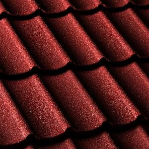 Композитная черепица Gerard Diamant 1270х398мм 0.505м2 Spanish Red